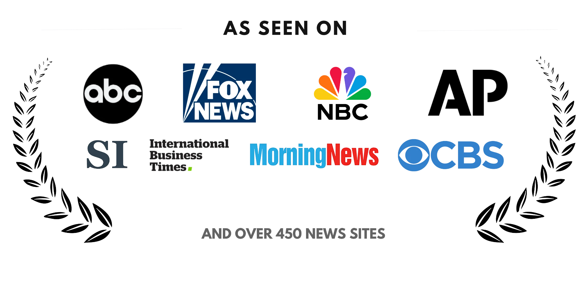 As seen on ABC, Fox News, NBC, International Business Times, Morning News and CBS